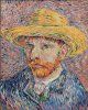 Набор для вышивания PANNA Живая картина. Автопортрет в соломенной шляпе MET-JK-2259