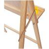Мольберт напольный Хлопушка ГАММА "Студия" планшет 60 x 60 см высота 120 см съемная полка 2 стакана в комплекте, сосна RE-611191