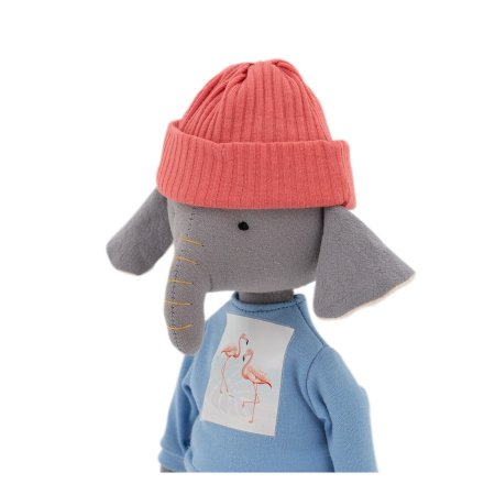 Мягкая игрушка ORANGE TOYS Слонёнок Али: Голубая толстовка 30 см ORT-CM04-14/S28