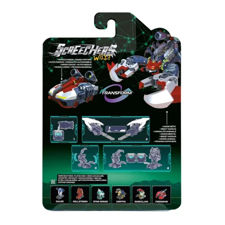 Дикие Скричеры. Машинка-трансформер Автофлип Дарккло S5. ТМ Screechers Wild ROS-62643