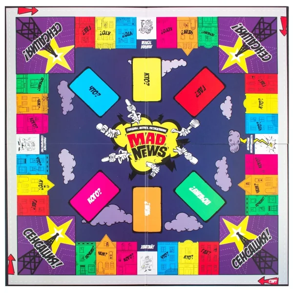 Настольная игра: YWOW GAMES "Mad News" UT-1900012
