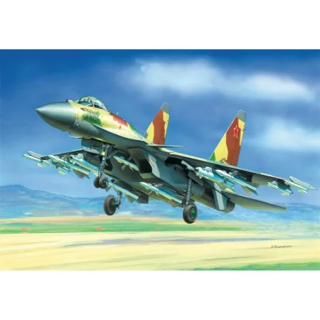 Сборная модель: Самолет "Су-35", подарочный набор, З-7240ПН