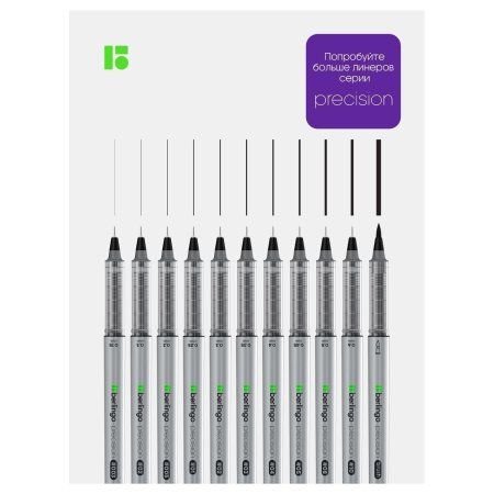 Ручка капиллярная Berlingo "Precision" черная