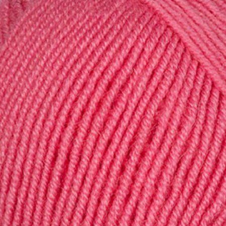 Пряжа Пехорская ПТ "Удачная" 50% шерсть, 50% акрил 1 х 100 г 250 ± 29 м №011 яр.розовый PEH-UDA-011