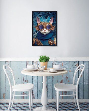 Пазл 500 элементов ФРЕЯ "Механический кот" PZL-500/40