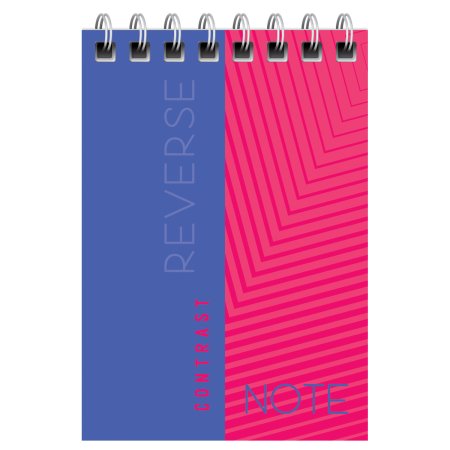 Блокнот A7 40л. BG "Моноколор. Classic" на гребне RE-Б7гр40_12760