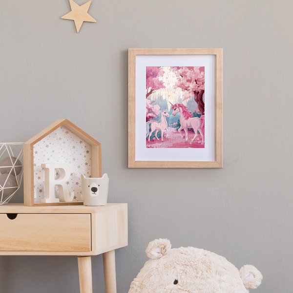 Пазл 80 элементов ФРЕЯ "Единороги на прогулке" PZL-80/10