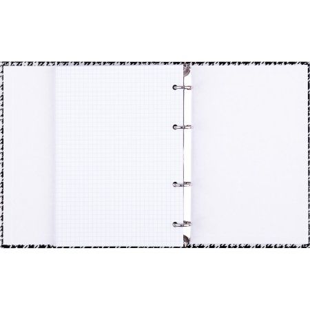 Тетрадь на кольцах 120л. A5 7БЦ, ArtSpace "Узор. Fashion pattent" глянцевая ламинация RE-ТК120_27829