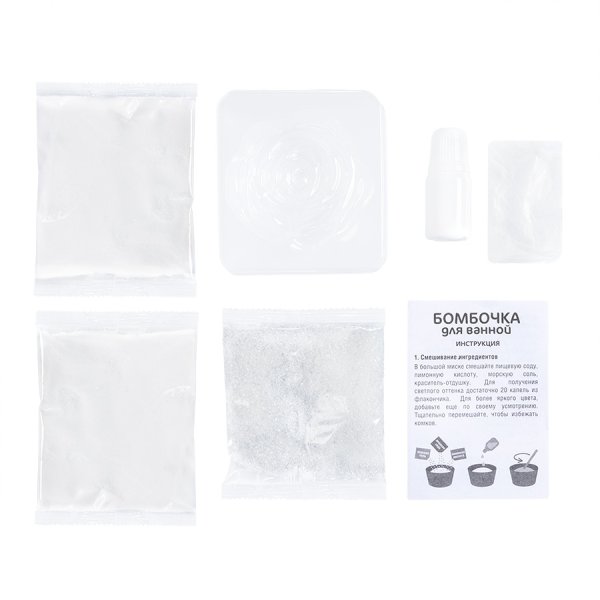 Набор для опытов "Шипучие бомбочки. Роза" KOR-05582