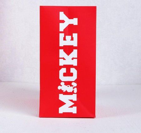 Пакет подарочный "Mickey" 18 х 23 х 10 см Микки Маус 3908780