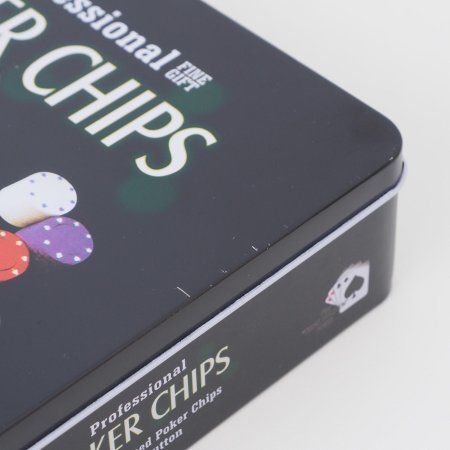 Набор для игры в "Покер" (карты 2 колоды, фишки 100 шт) без номинала 20 x 20 см SIM-288707