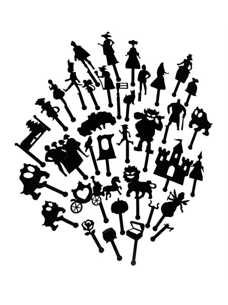 Настольная игра: Десятое королевство "ТеатрТеней" Театр на столе, 5 сказок KOR-05402