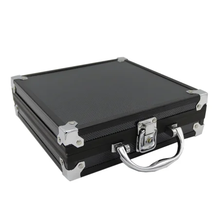 Набор для покера из 100 фишек с номиналом Фабрика Покера в черном кейсе MAGCPPS100B