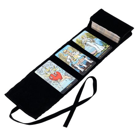 Мешочек для карт "Солнце" 14 × 40 см бархат черный SIM-10123389