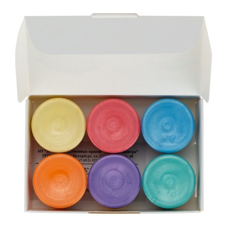 Гуашь перламутровая Я-ХУДОЖНИК! 6 шт x 15 мл, картон NP-246411820