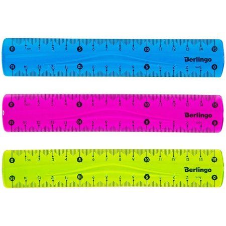 Линейка 15 см Berlingo "Flexy" пластиковая, гибкая, ассорти RE-PR_10015 Линейка 15 см Berlingo "Flexy" пластиковая, гибкая, ассорти RE-PR_10015