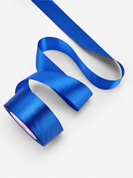 Лента атласная 40 мм x 23 ± 1 м, №40 синий SIM-1218346