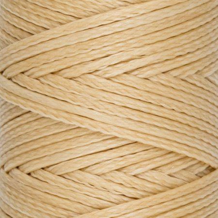 Нитки для кожи вощёные плоские "Промысел" 0.8 мм 25 м № 004 св. бежевый LC-001-004