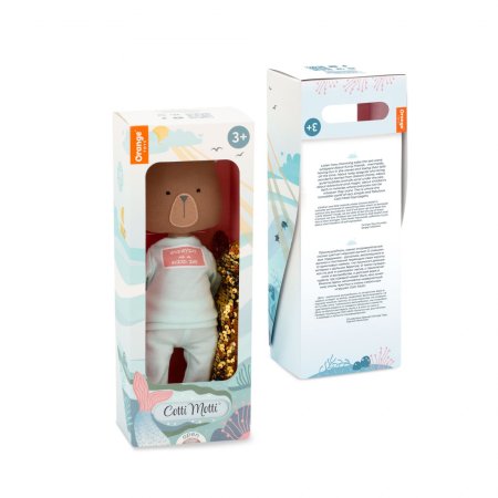 Мягкая игрушка ORANGE TOYS Медвежонок Оскар: Спортивный костюм мятного цвета 30 см ORT-CM07-16/S30