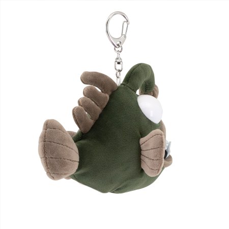 Мягкая игрушка ORANGE TOYS Рыба Удильщик зеленая 15 см с метал. кольцом ORT-OT9007/15