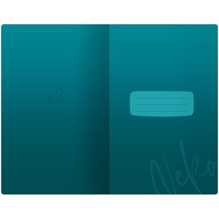 Планер недатированный 32л. 135 x 210 мм MESHU "Neko" на скобе, матовая ламинация, голографическая фольга RE-MS_53282