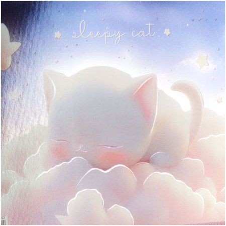 Папка для тетрадей 1 отделение А4 ArtSpace "Sleepy" ламинированный картон, фольга, на молнии RE-ПМ-А4-291_58222 Папка для тетрадей 1 отделение А4 ArtSpace "Sleepy" ламинированный картон, фольга, на молнии RE-ПМ-А4-291_58222