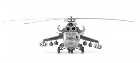 Сборная модель: Вертолет "Ми-24А", З-7273 Сборная модель: Вертолет "Ми-24А", З-7273