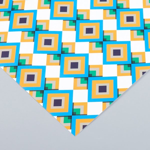 Бумага для скрапбукинга 5 л 30.5 x 32 см 180 г/м2 "Мозаика" SIM-7907949