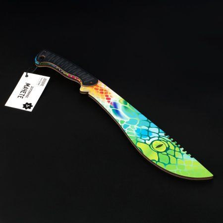 Мачете деревянное ТРИ СОВЫ "Сапфира" пакет с европодвесом RE-МД2_36328