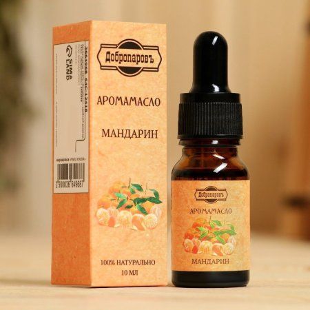 Эфирное масло "Добропаровъ" 10 мл "Мандарин" удобный дозатор SIM-3664968