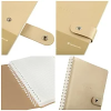 Записная книжка А5 96л. Greenwich Line "Shimmer. Beige" ЛАЙТ, кожзам, скрытый гребень, блок в линию RE-NA5_51424 Записная книжка А5 96л. Greenwich Line "Shimmer. Beige" ЛАЙТ, кожзам, скрытый гребень, блок в линию RE-NA5_51424