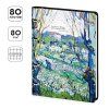 Тетрадь на кольцах 80л. A5 ЛАЙТ, кожзам, Greenwich Line "Van Gogh. Orchard in Bloom" тон. блок RE-Nr4A5_43421 Тетрадь на кольцах 80л. A5 ЛАЙТ, кожзам, Greenwich Line "Van Gogh. Orchard in Bloom" тон. блок RE-Nr4A5_43421