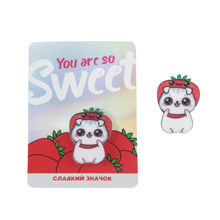 Значок "So sweet" 12 х 8 см 5050470