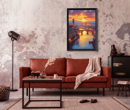 Пазл 2000 элементов ФРЕЯ "Флорентийский закат" PZL-2000/40