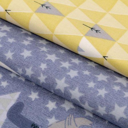 Набор тканей для пэчворка ART UZOR 50 х 50 см 2 шт «Лесное царство» 1872456