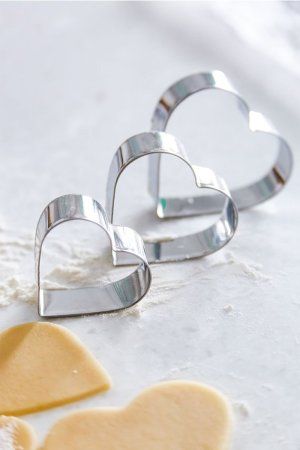 S-CHIEF Вырубка нержавеющая сталь 3 шт №01 сердце (металл) SHF-0035-01