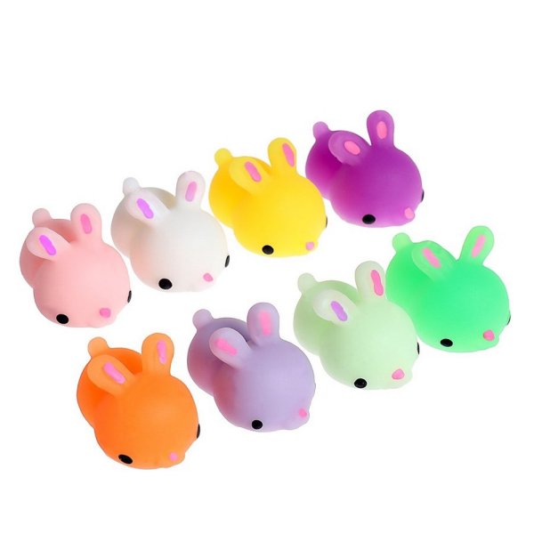 Мялка-антистресс "Зайка" цвет ассорти SIM-2796357