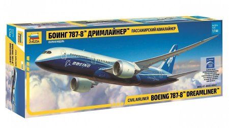 Сборная модель: Самолет "Боинг 787", З-7008