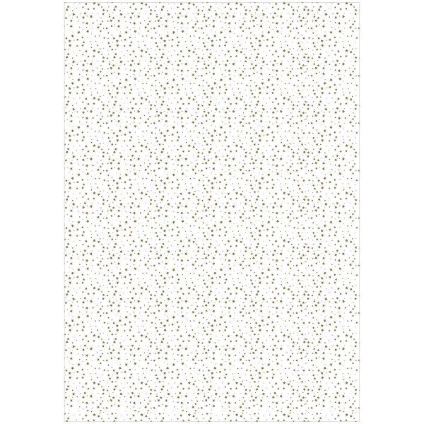 Упаковочная бумага глянцевая MESHU "Pattern on white" 1л. 70 x 100 см 80 г/м2 ассорти RE-MS_53492