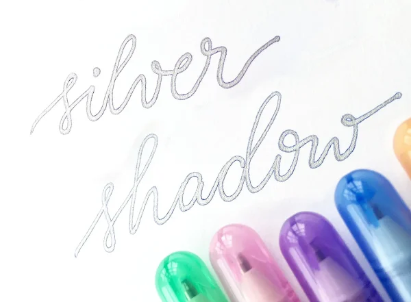 Ручка гелевая SAKURA Gelly Roll Silver Shadow