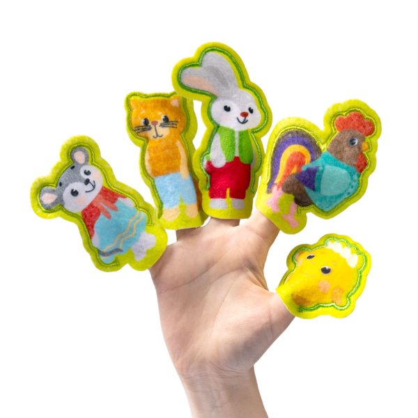 Пальчиковый кукольный театр "В гостях у сказки" 17 кукол KOR-03940