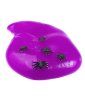 Слайм Slime "Слаймонстр" фиолетовый + фигурки насекомых, 200 г AS-SM200-04