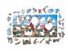 Фигурный деревянный пазл "Travel collection" Каппадокия, Турция MAG8283