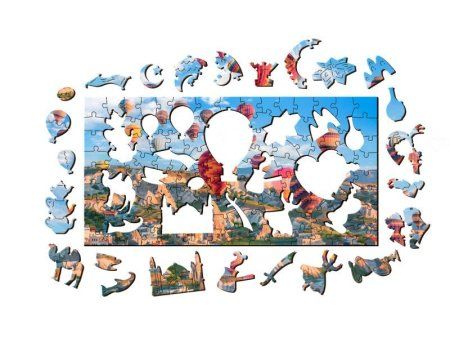 Фигурный деревянный пазл "Travel collection" Каппадокия, Турция MAG8283