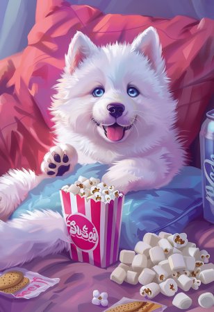 Пазл 500 элементов ФРЕЯ "Домашний киносеанс" PZL-500/59