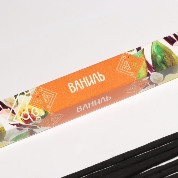 Благовония "Дыхание природы Ваниль" 8 палочек SIM-4887810