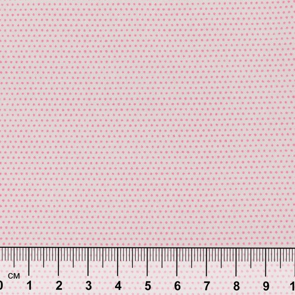 Ткань для пэчворка PEPPY БАБУШКИН СУНДУЧОК 50 x 55 см 140 ± 5 г/м2 100% хлопок БС-30 мл.горох бл.розовый