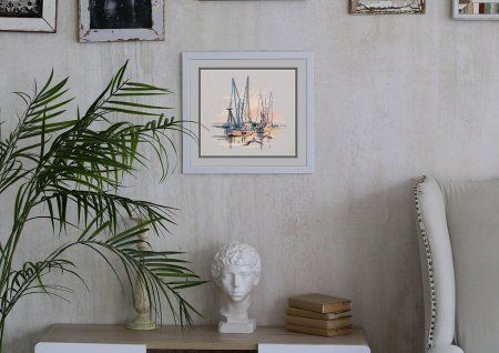 Набор для вышивания PANNA Бухта Чарлстона 20.5 х 18.5 см GM-7268