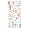 Наклейки объемные MESHU "Unicorn dream" 10 x 19 см RE-MS_36955