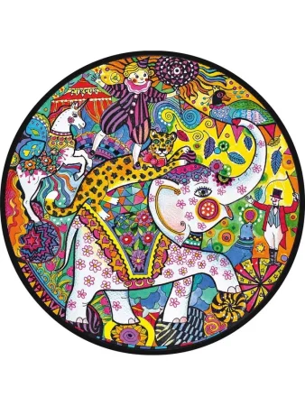 Круглый пазл Jazzle "Цирк приехал" 500 элементов, 6+ JZL-P1007